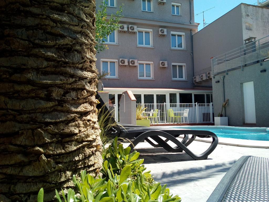 Hotel Le Majestic Canet Plage Exterior foto